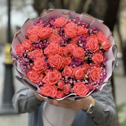 🌸Spray Roses Bouquet N-06