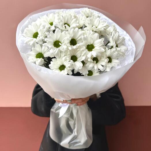 Букет из хризантемы ромашки