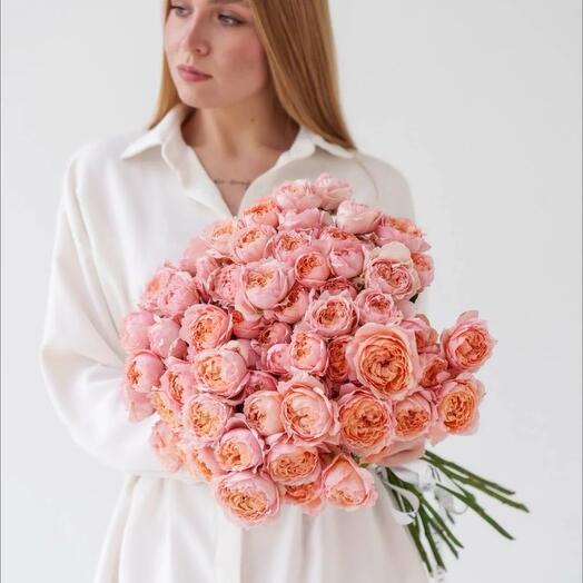 Монобукет из кустовых роз Джульетта