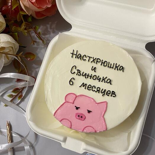 Бенто торт 6 месяцев