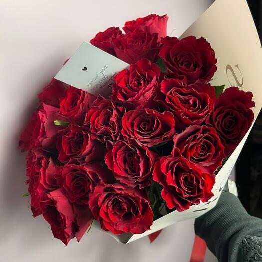Букет🌹25 красных роз