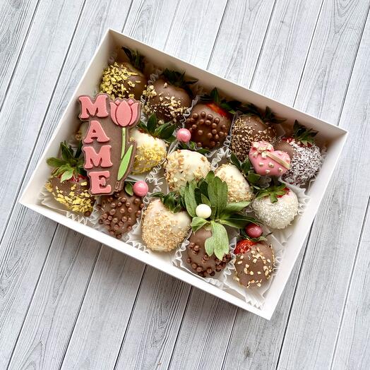 Клубника в бельгийском шоколаде для любимой мамы