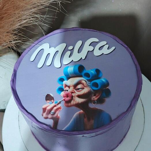 1 kg "Milf" cake as a gift for a girl, wife, girlfriend