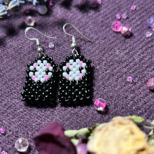 Серьги из аниме «Унесённые призраком» безликий