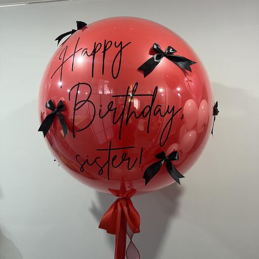 Шар баблс - гигант «стеклянный» 60