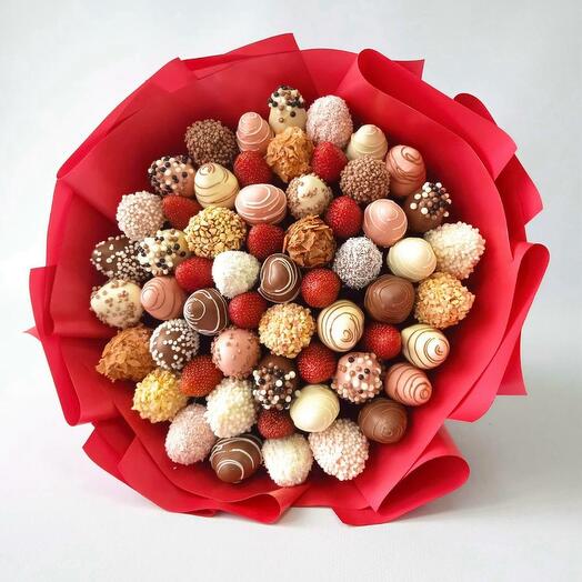 Ramo de fresa "Romance L"