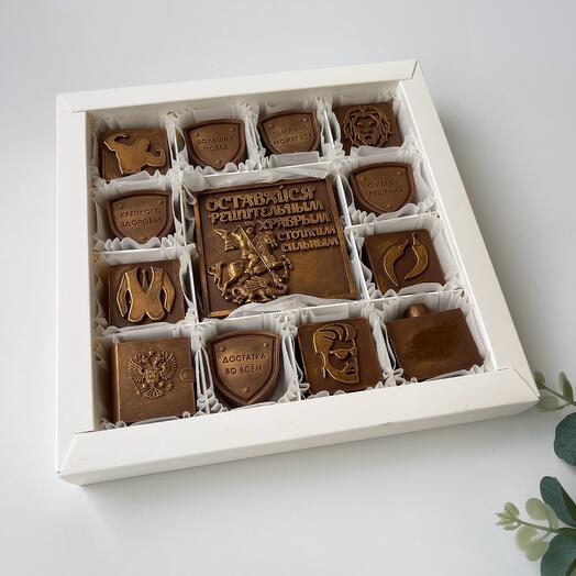 Набор шоколадных конфет мужской большой