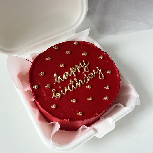 Бенто-торт happy birthday на день рождения