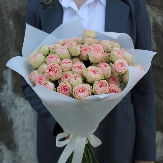 Bush roses 15 pieces in the design