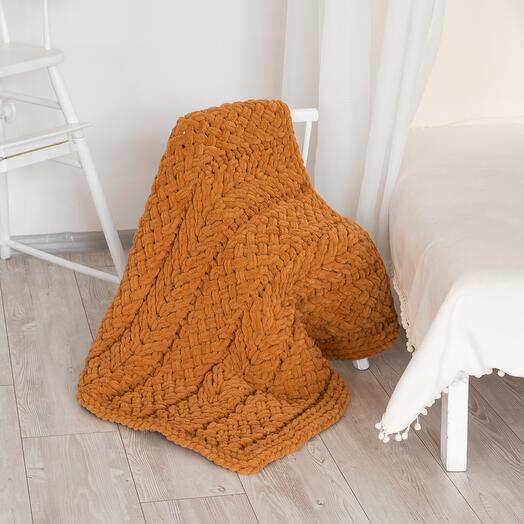 Плед "Сонное золото"