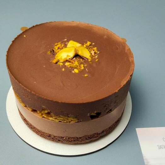 Веган дубайский муссовый торт