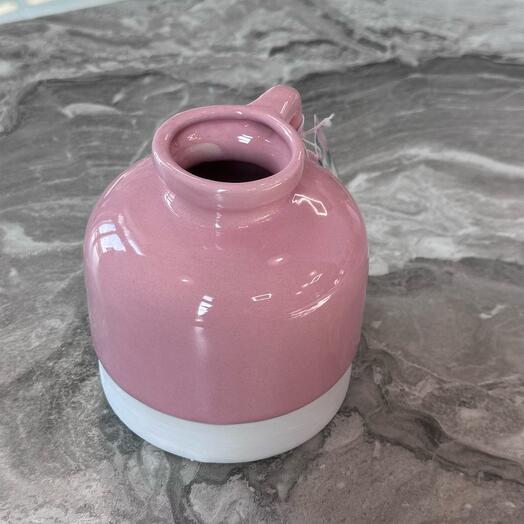 Ваза розовая 1