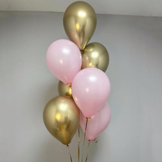 Juego de globos de 7 piezas