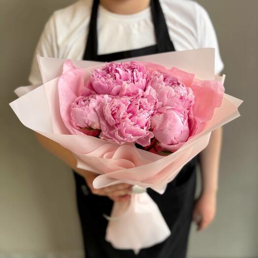 Bouquet 021 (букет из пионов)