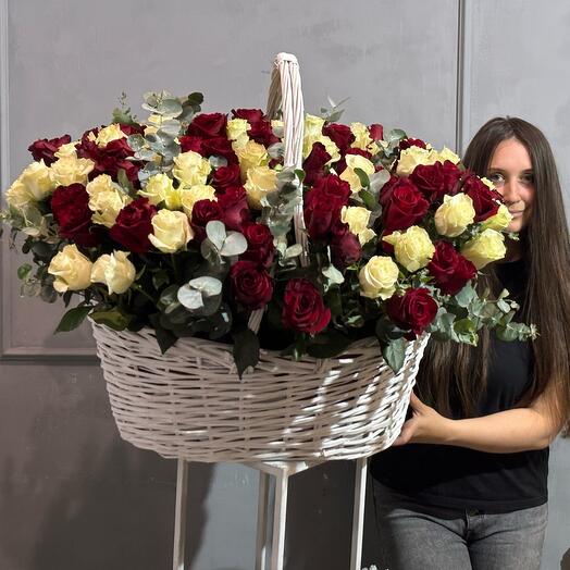 Корзина 151 Роза