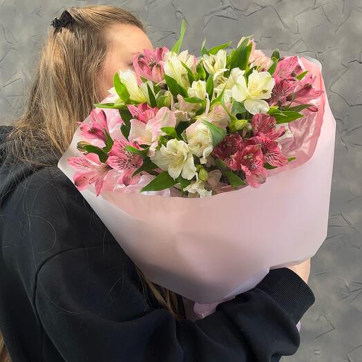 Букет из Альстромерия ( микс )