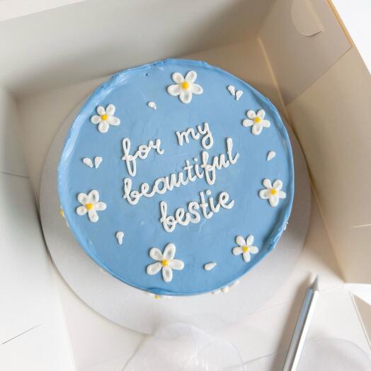 Бенто торт «For my beautiful bestie» для подруги