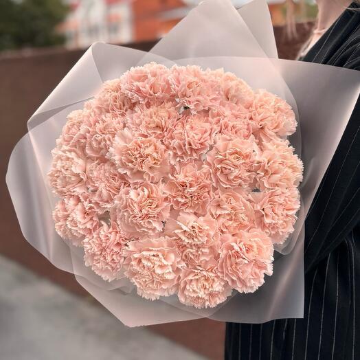 Монобукет из 25 диантусов