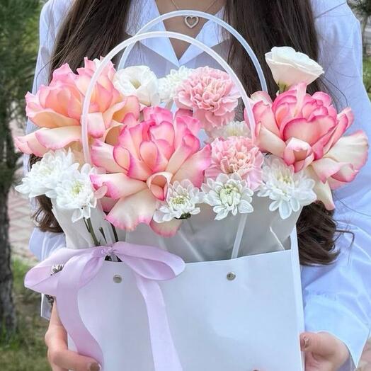 Сумочка с цветами