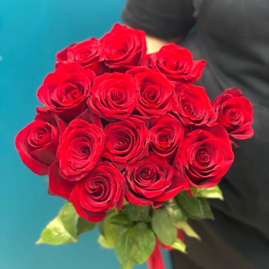 Ramo de 15 rosas ecuatorianas