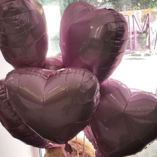 " шарик сердце"