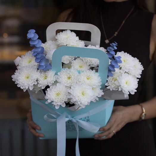 Голубая сумочка