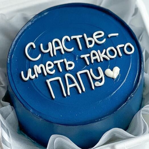 Бенто торт Папе 💙