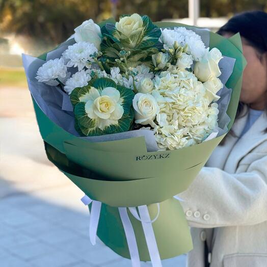 Авторский букет «Тепло осеннего ветра»