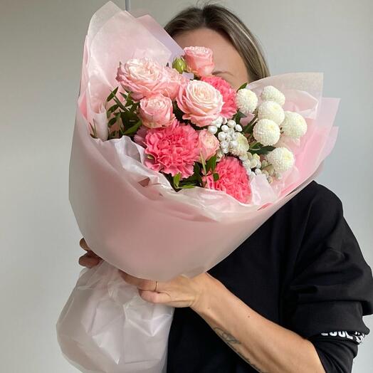 Букет в пастельных тонах🌸