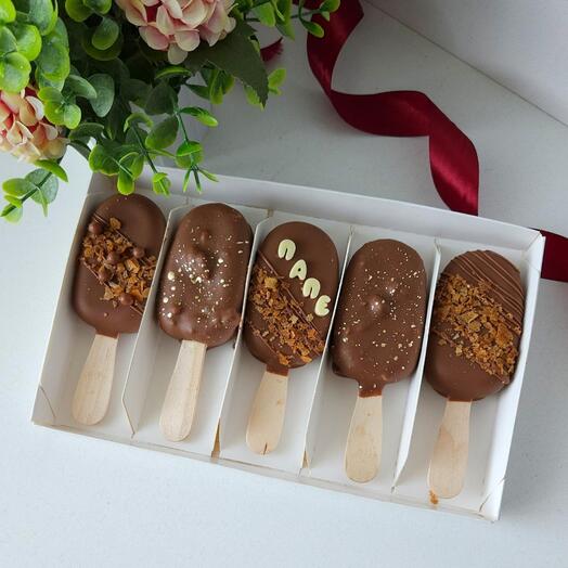 Пирожное эскимо-картошка "Папе"