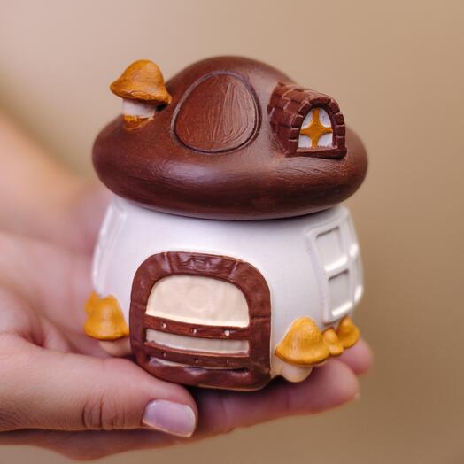 Свеча - грибочек