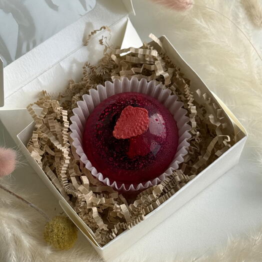 Чайная бомбочка розовая