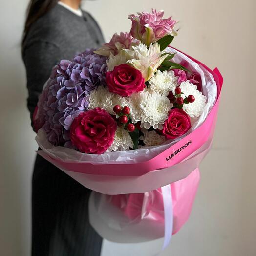 Букет "Осенняя экзотика"