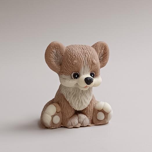 Шоколадный корги