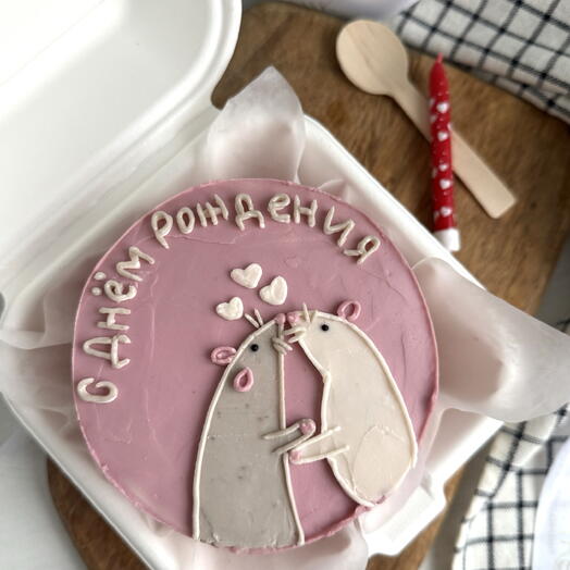 Бенто торт подруге на день рождения