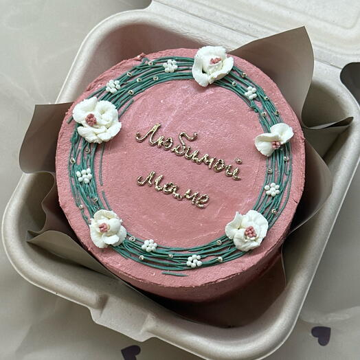 Бенто-торт Любимой маме, на День матери 🎁 на День рождения 🥳