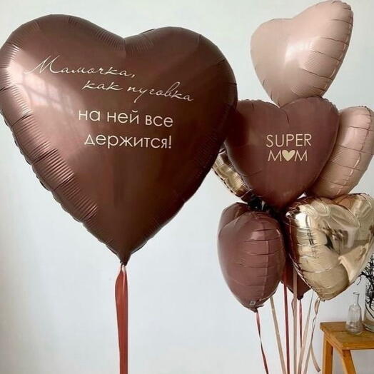 Мама как пуговка