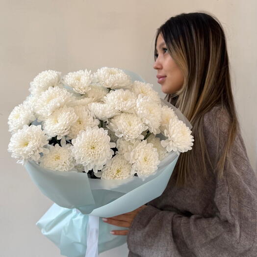 Нежные хризантемы