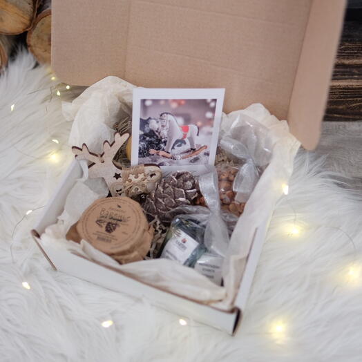 Подарочный набор новогодний "Тайга"