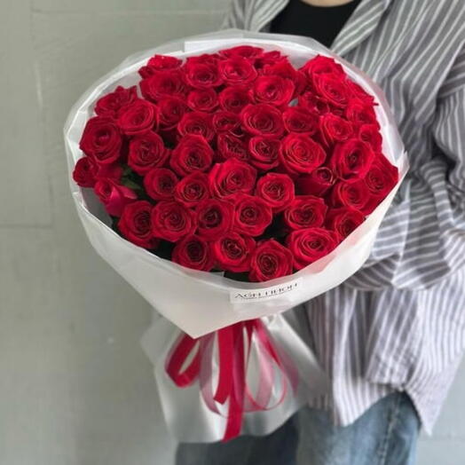 51 красная роза 😍 Flower Lab