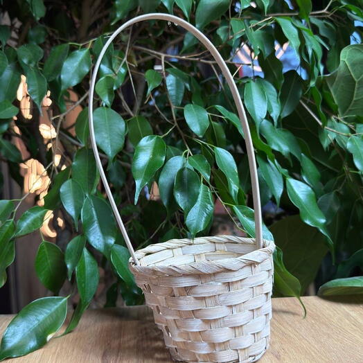 Корзина плетенная «охра»