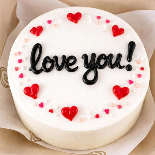 Bento Love Cake | Dark-Chocolate Mini Treat for Two – Same-Day Dubai