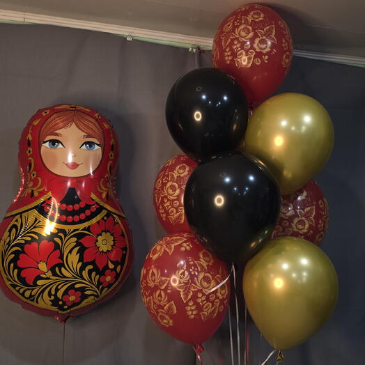 Набор с матрешкой