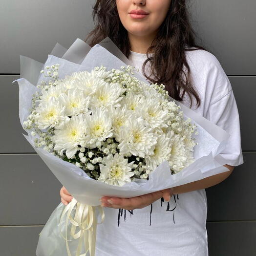 Воздушные кустовые хризантемы