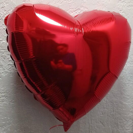 Шар «Сердце» фольгированный (цвета на выбор)