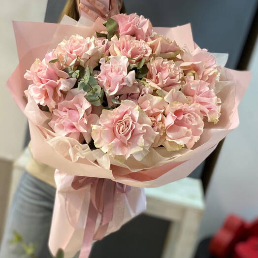 Букет из нежных французских роз💕