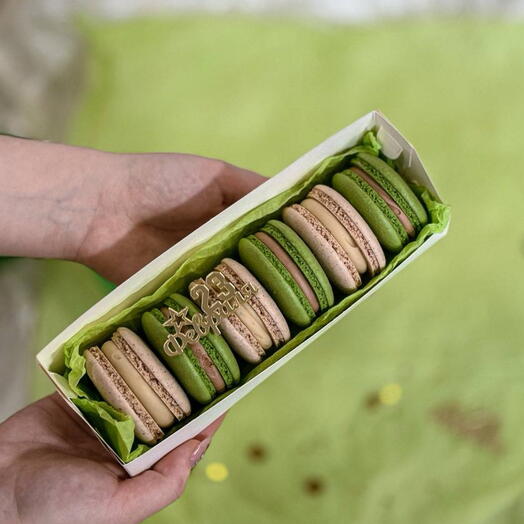 Макаронсы «23 февраля» 6 шт