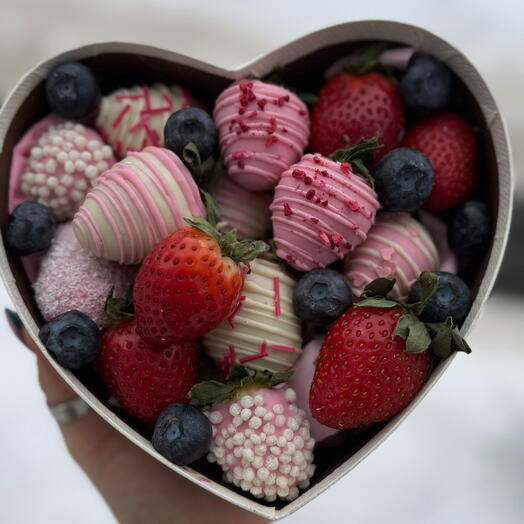 Сердце на десерт😋М