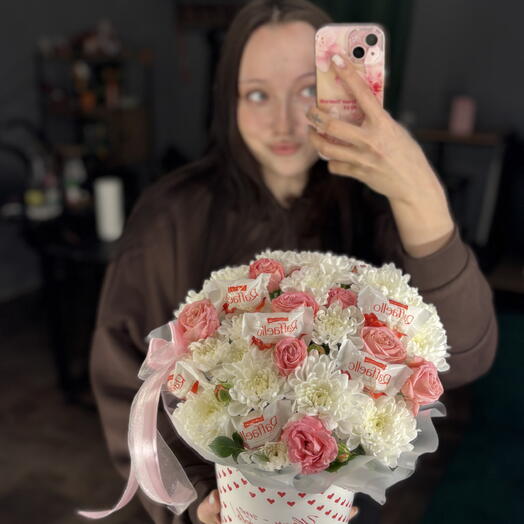 Лукошко с раффаелло