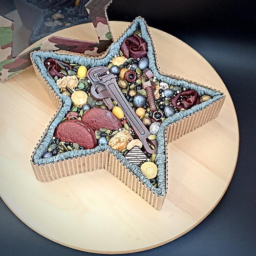 Бокс со сладостями в подарок, день рождения